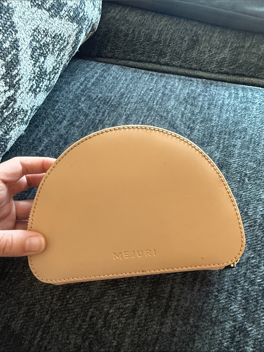 Mejuri Jewelry Case - pinkish beige